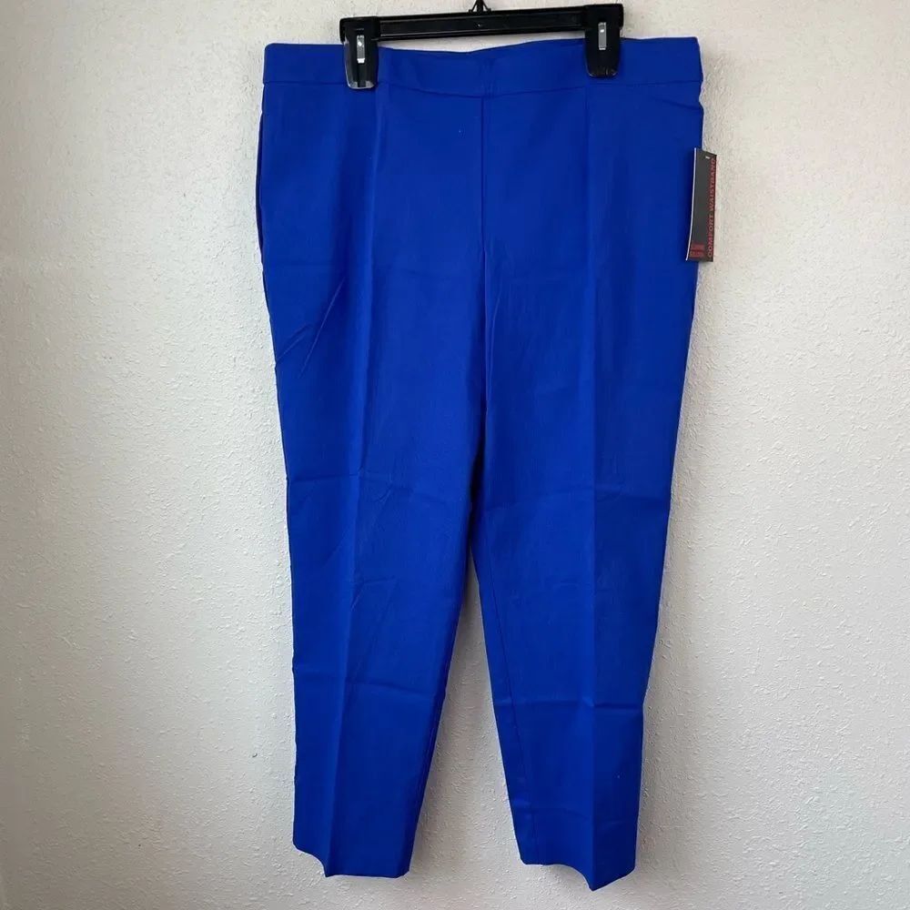 NWT Briggs Blue Pants Size 18 Petite